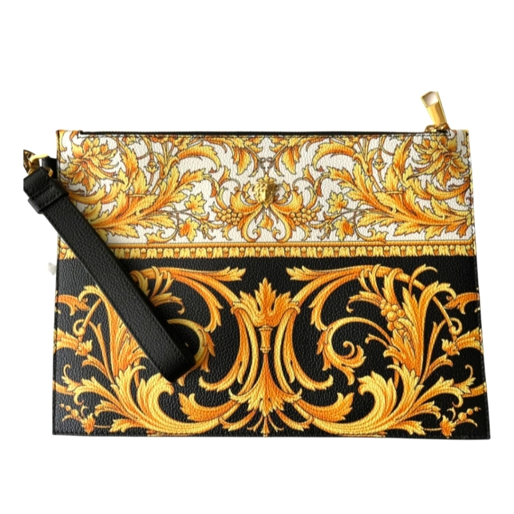 Versace Barocco clutch bag